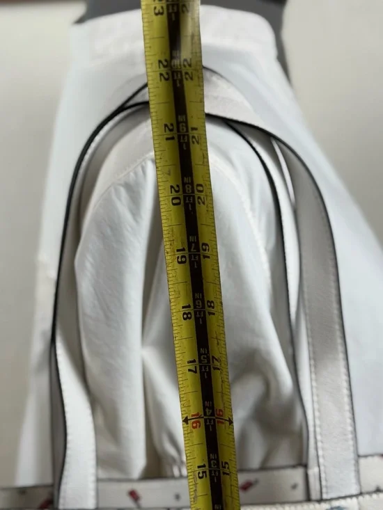 Harrods White London Print Large Tote Bag NWOT - Picture 4 of 6